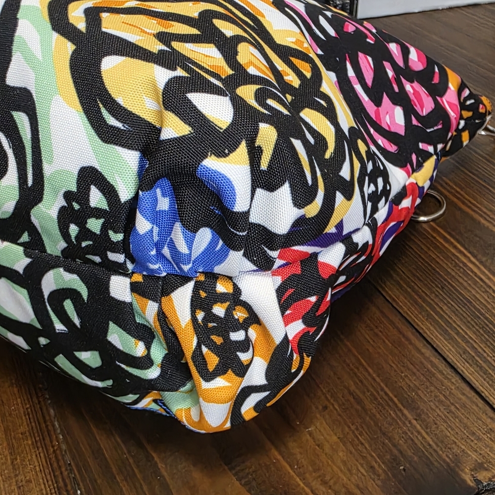 COACH Poppy Blossom Glam Mulit Color Tote Bag - Picture 10 of 14